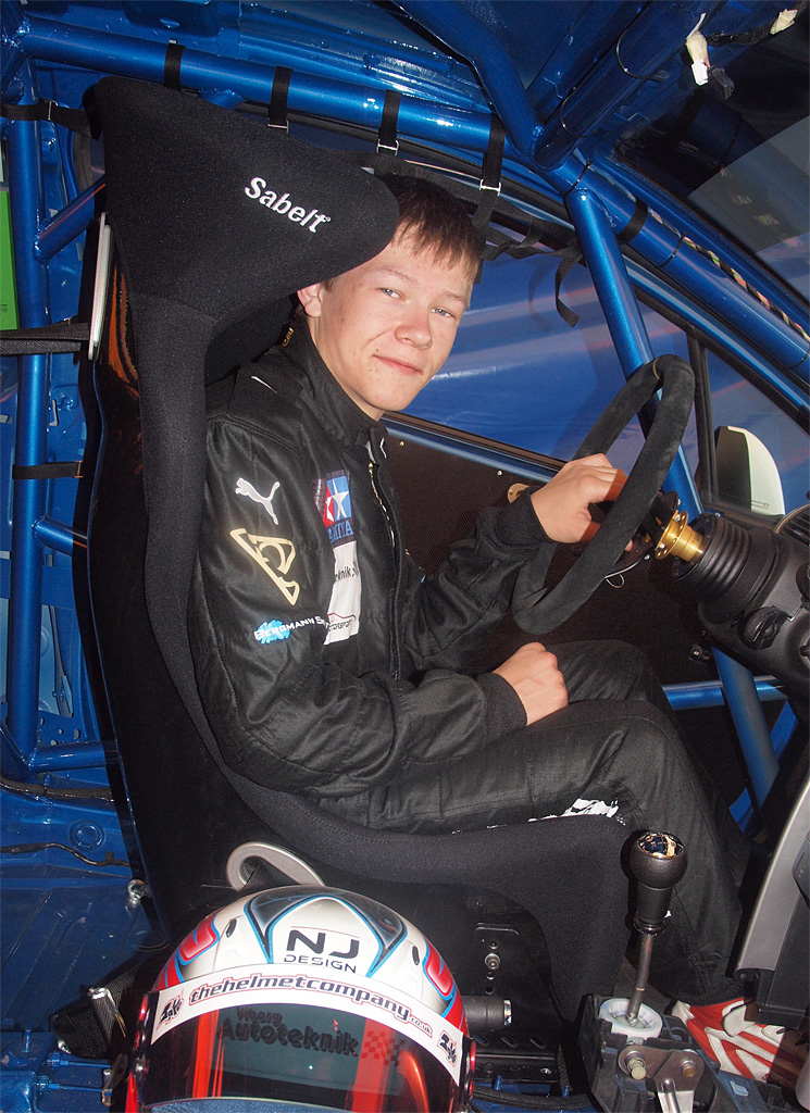 Martin Andersen er godt tilfreds med skiftet til motorsport med tag over hovedet
(Foto: Kirketerp)